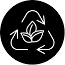 Icon for Packaged in eco-friendly materials